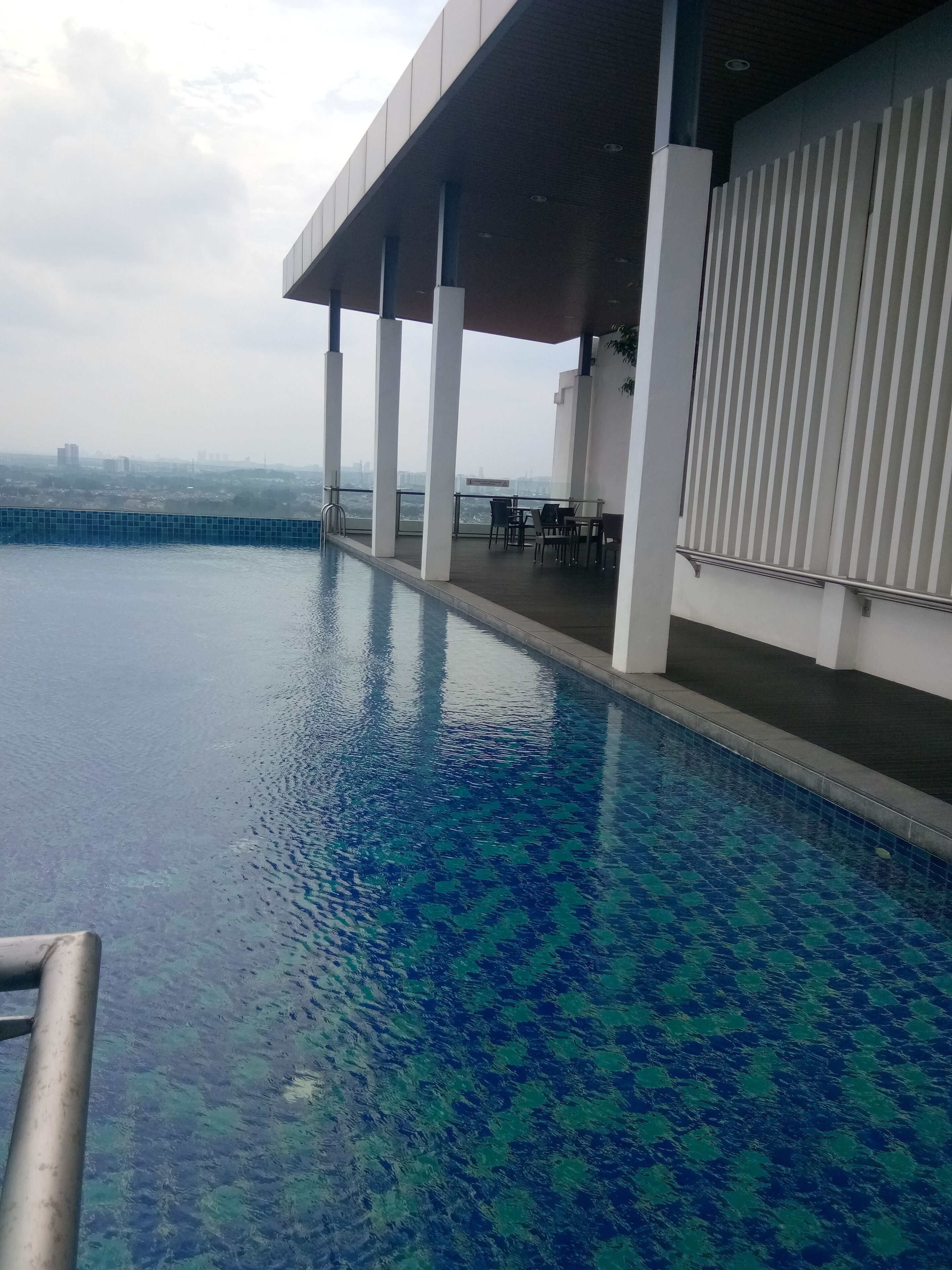 Alberca al aire libre 