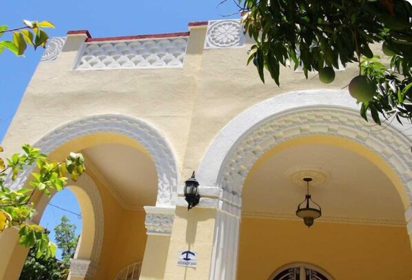 Façade de l’hébergement