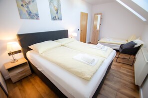 1 Schlafzimmer, kostenloses WLAN, Bettwäsche