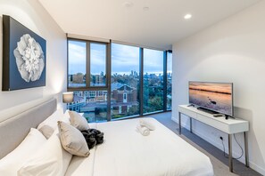 อพาร์ทเมนท์, 2 ห้องนอน | 2 ห้องนอน, เตารีด/โต๊ะรีดผ้า, Wi-Fi ฟรี, ผ้าปูที่นอน