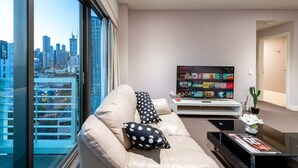 Apartment, 1 Bedroom | Living area - Spacious 1 Br/ 1 Bth & Car Parking (Melbourne)
