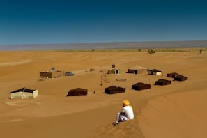 Aerial view - Atta Desert Camp (M'Hamid El Ghizlane)