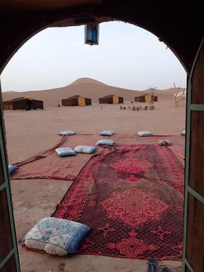 Interior entrance - Atta Desert Camp (M'Hamid El Ghizlane)