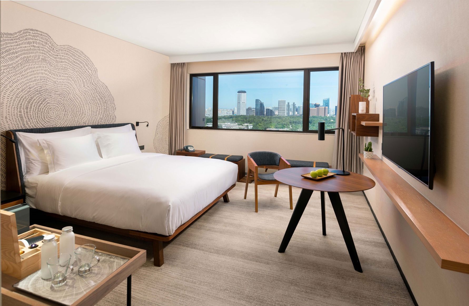 Premium bedding, down duvets, pillow-top beds, in-room safe