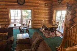 TV, fireplace, DVD player