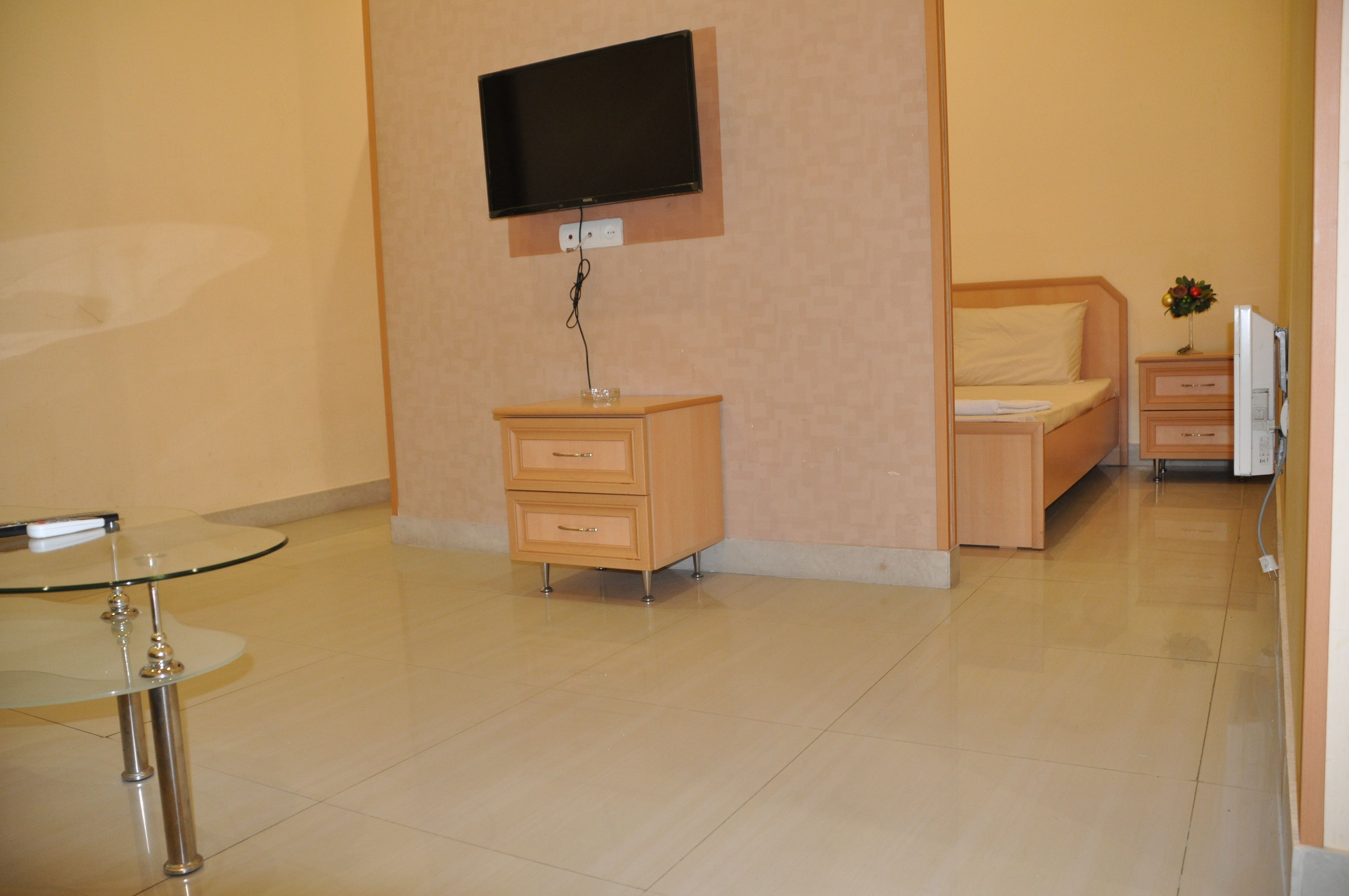 basic apartment | living area | flat-screen tv