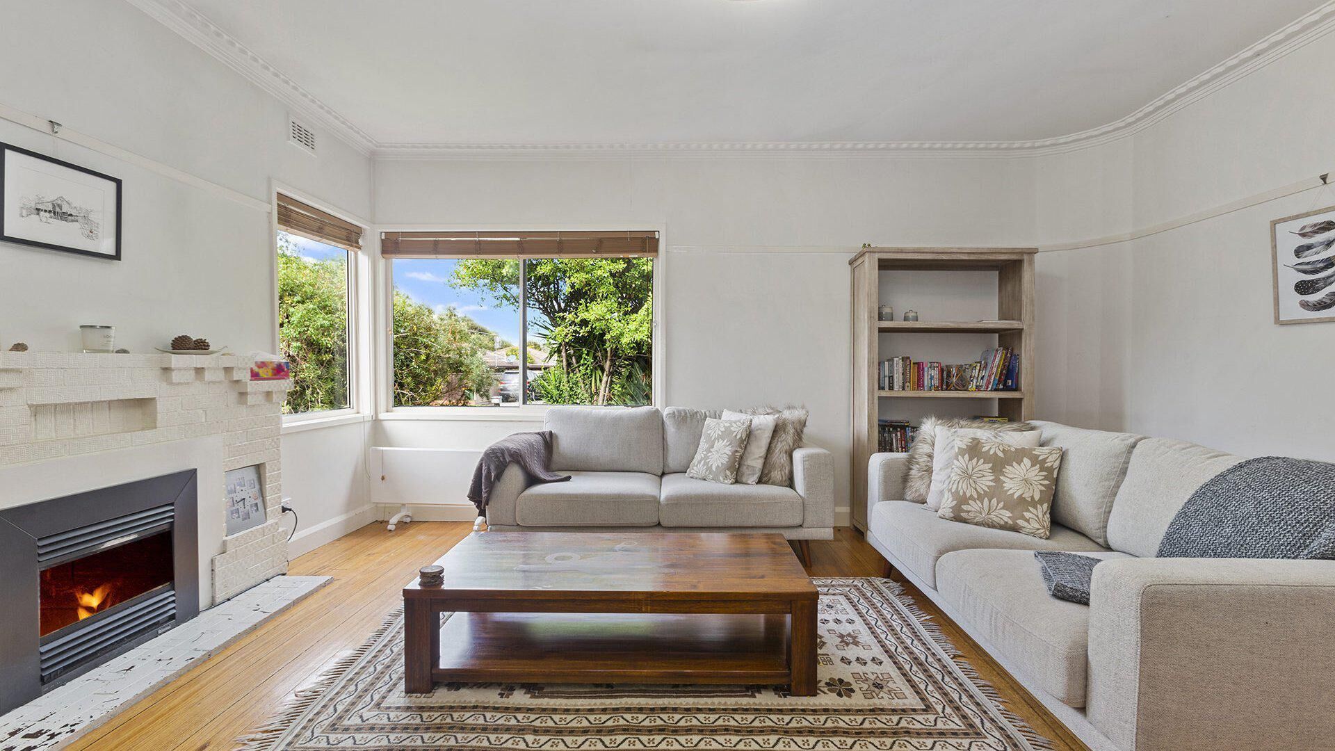 TV, fireplace, DVD player