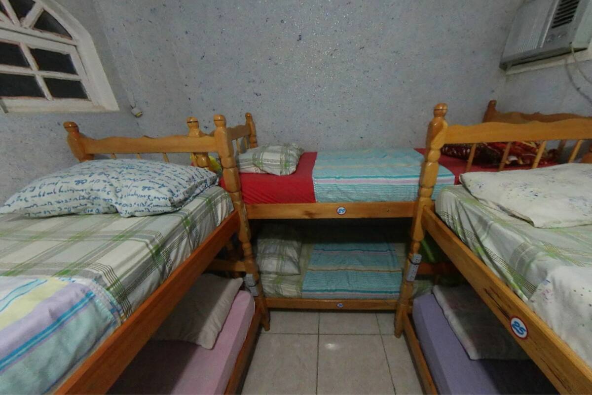Blackout curtains, iron/ironing board, free WiFi, bed sheets