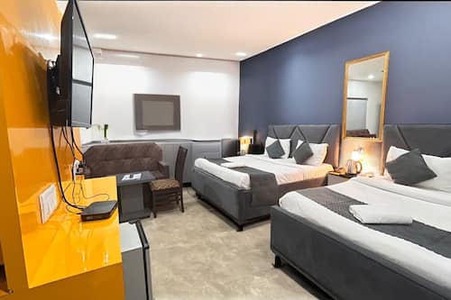 Family Triple Room | Egyptian cotton sheets, premium bedding, down duvets