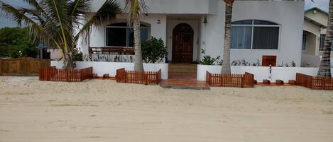 Voorkant van accommodatie