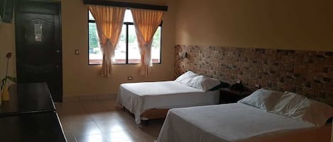 Free WiFi, bed sheets