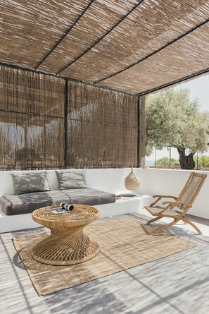 Terrace/patio - ☀Lindos - Design Suite with Sea view☀ (Lindos)