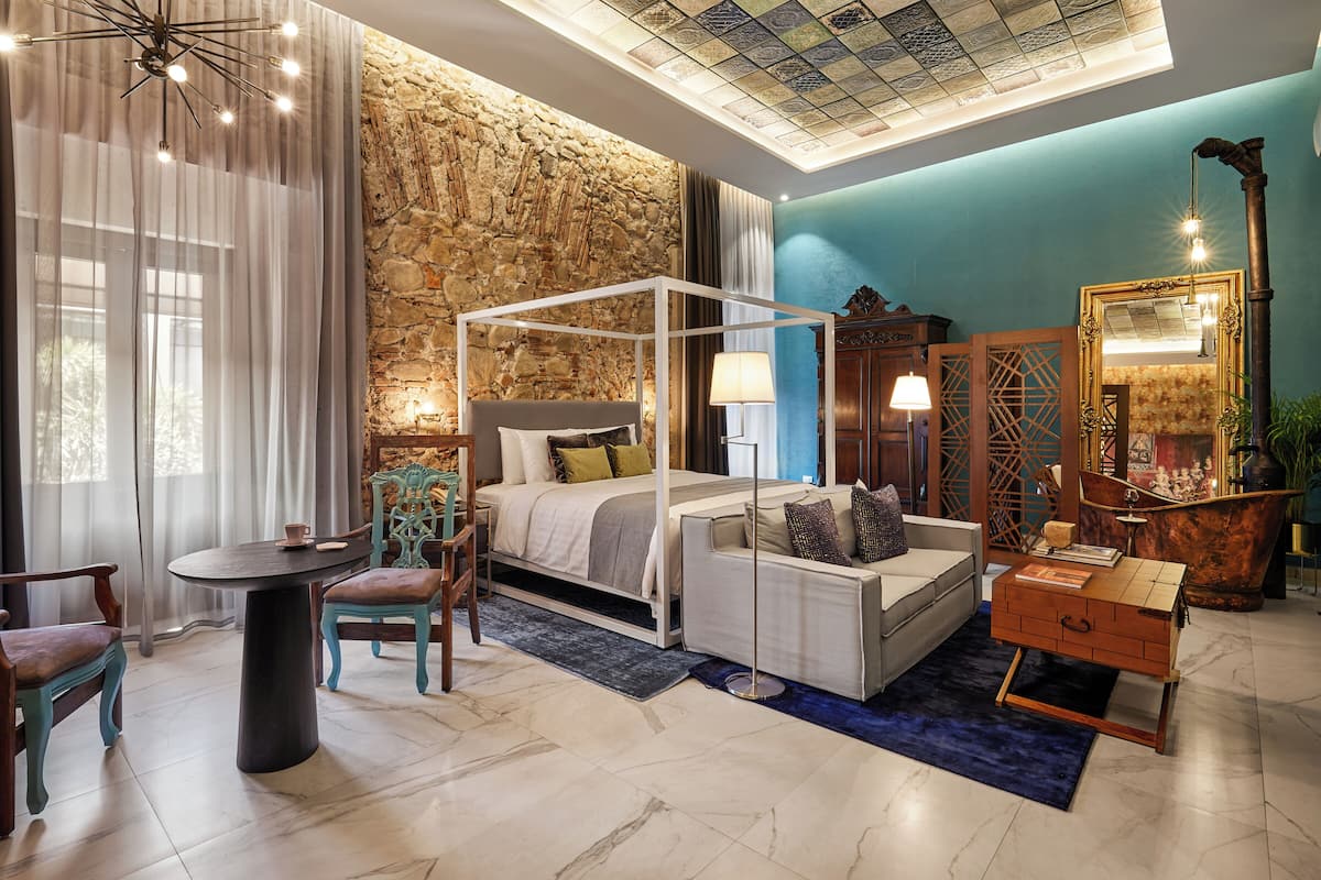 Condes de Zevallos | 1 slaapkamer, lakens van Egyptisch katoen, luxe beddengoed