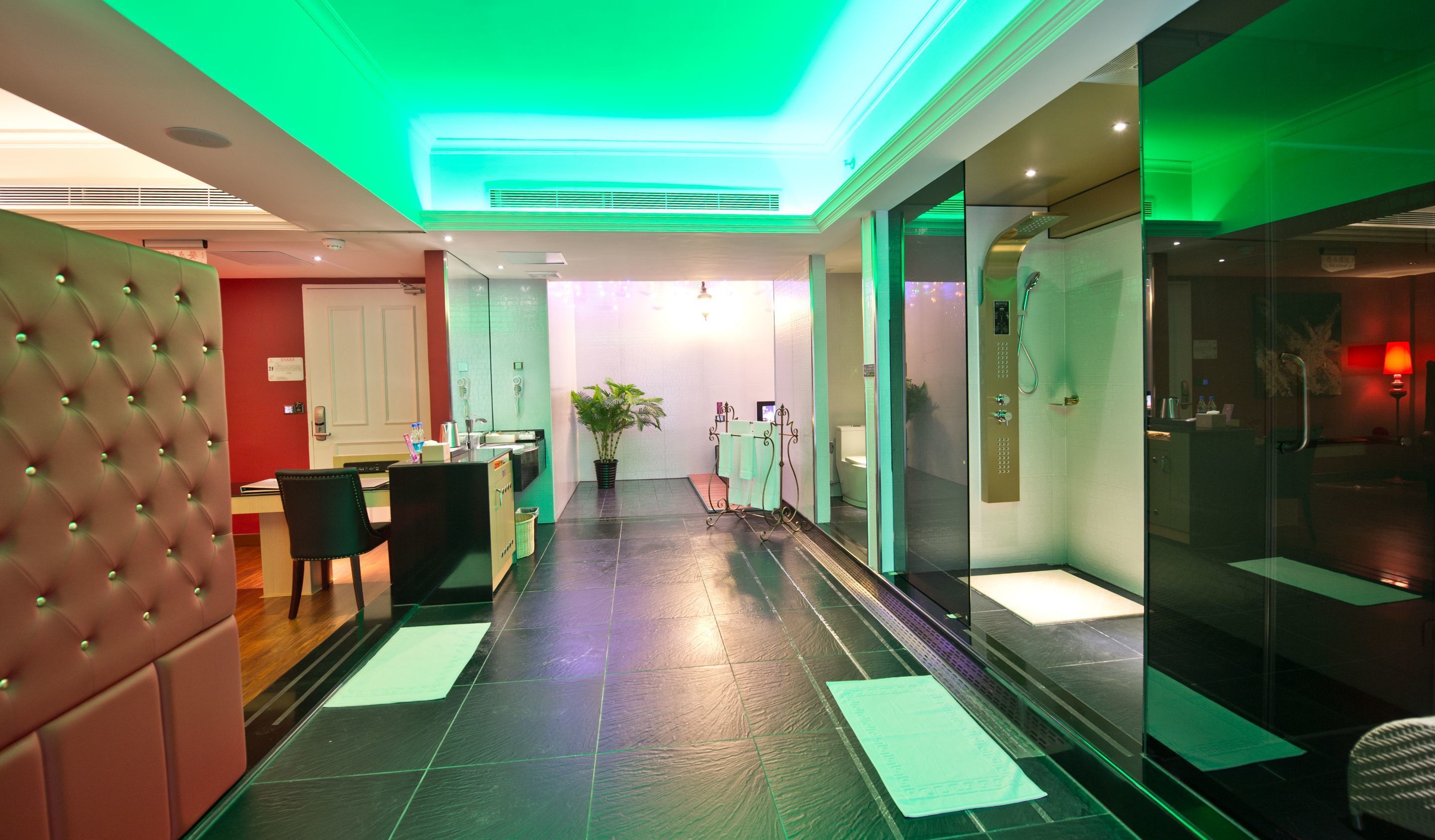 Minibar, desk, blackout curtains, soundproofing