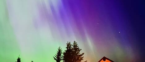 Fassade der Unterkunft – Abend/Nacht