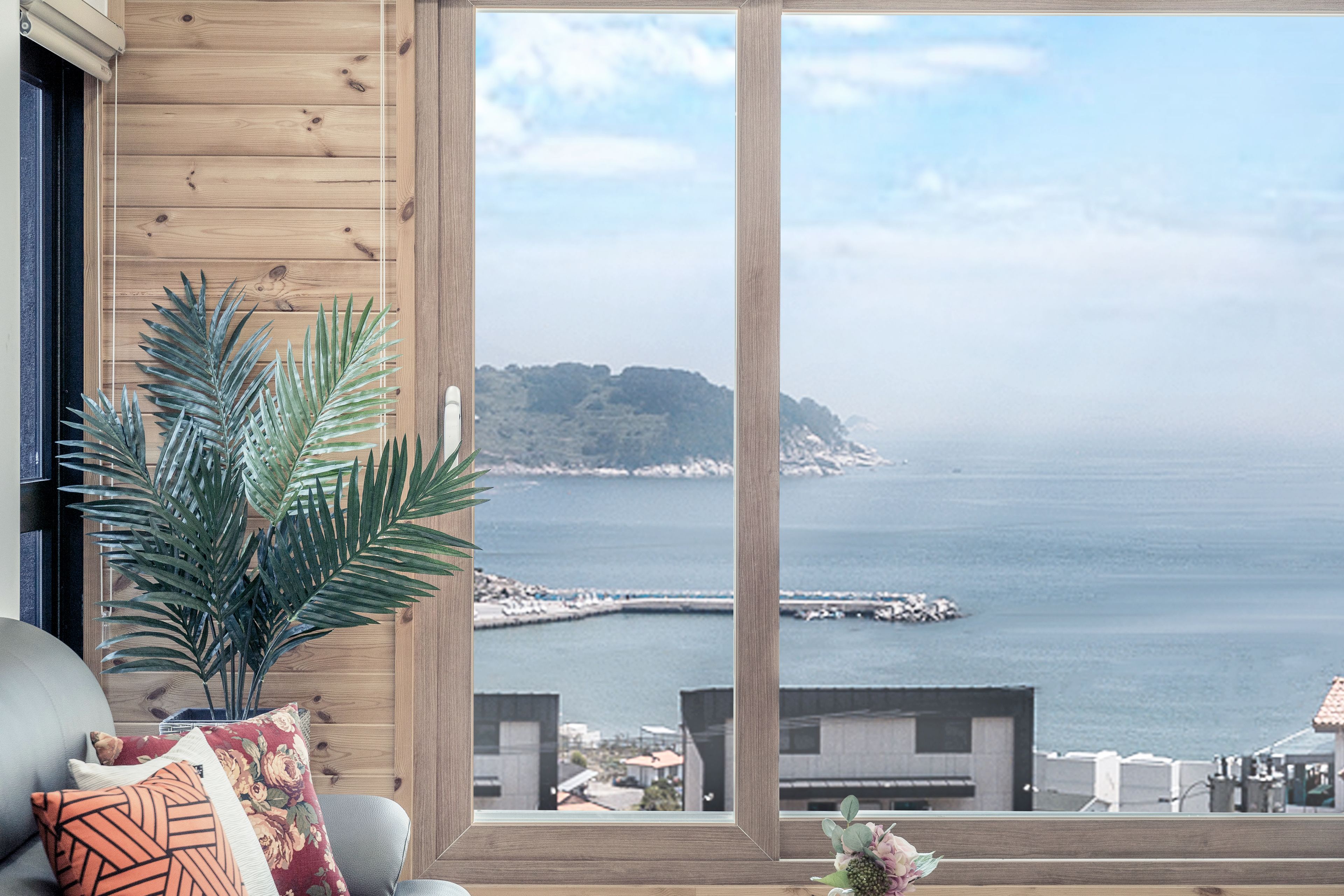 Rom, 2 soverom (26 PY, A-2, A-3, B-2, B-3) | Utsikt mot strand/hav