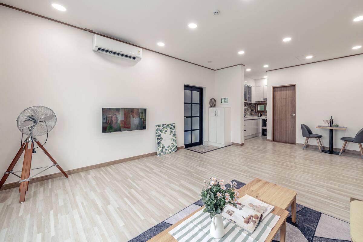 Room, 2 Bedrooms (26PY, A-1, B-1) | Living room | Flat-screen TV
