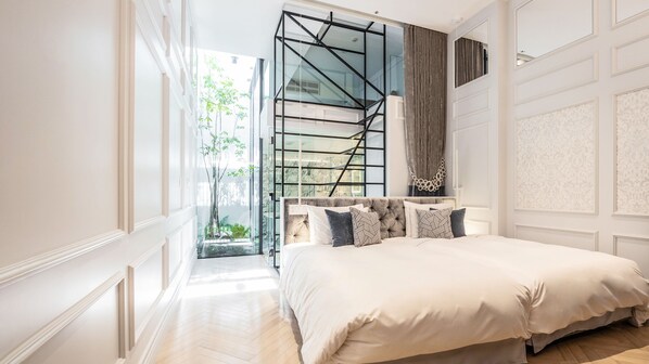 Luxury Studio Suite | 1 bedroom, Egyptian cotton sheets, premium bedding, down duvets