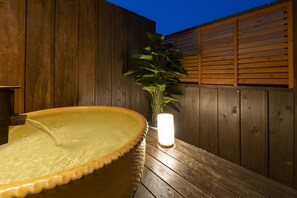Japanese Style Room with Private Open-air Bath | In-room safe, free WiFi