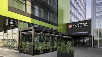 Majoituspaikan sisäänkäynti