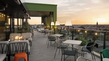 Terrasse sur le toit