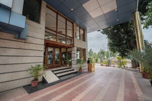 Inngangur gististaðar