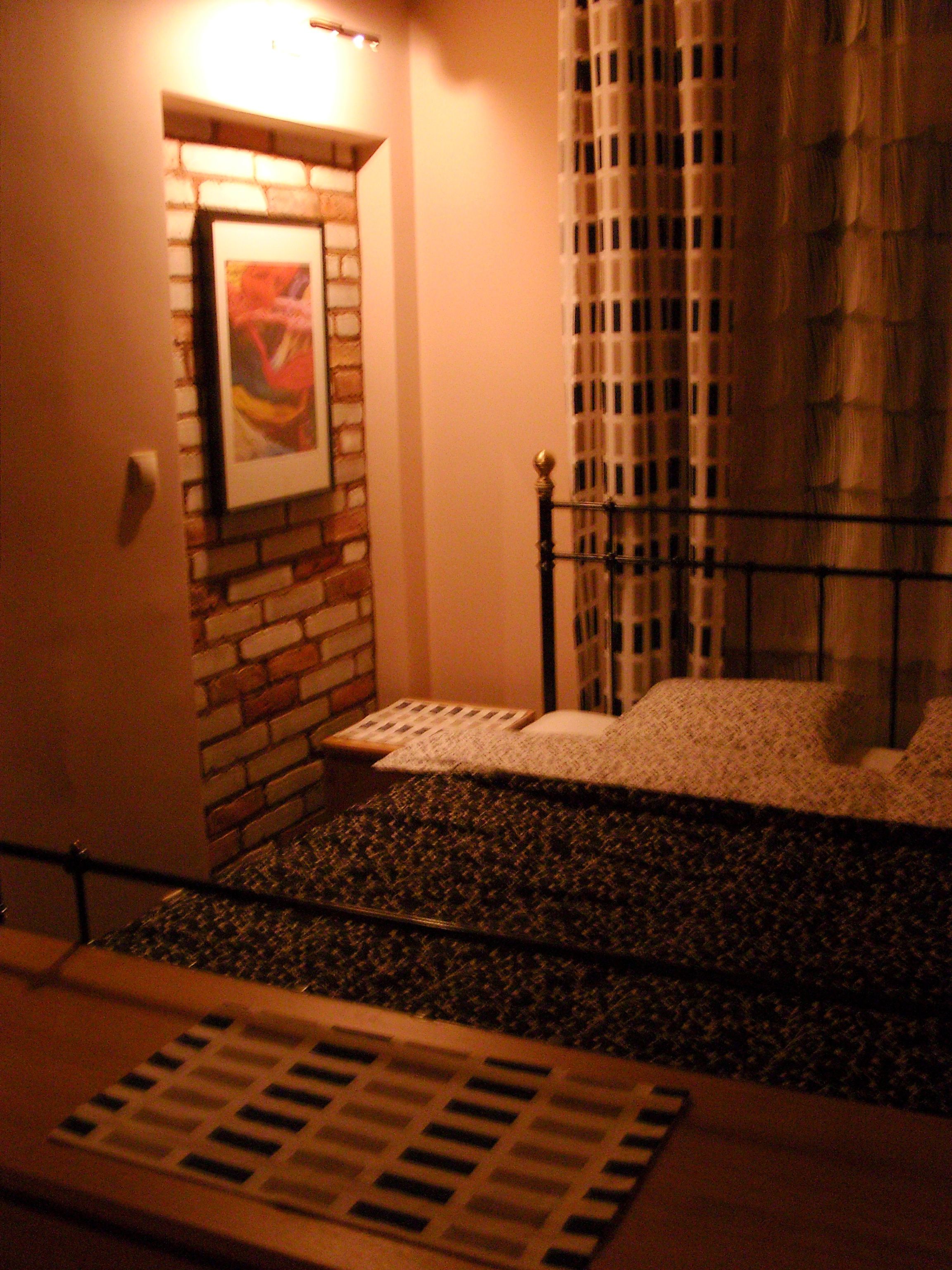 comfort apartment, courtyard view | hypo-allergenic bedding, laptop workspace, iron/ironing board