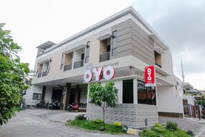 Fachada de la propiedad