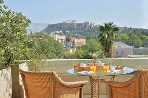Deluxe Δωμάτιο (Acropolis View) | Βεράντα