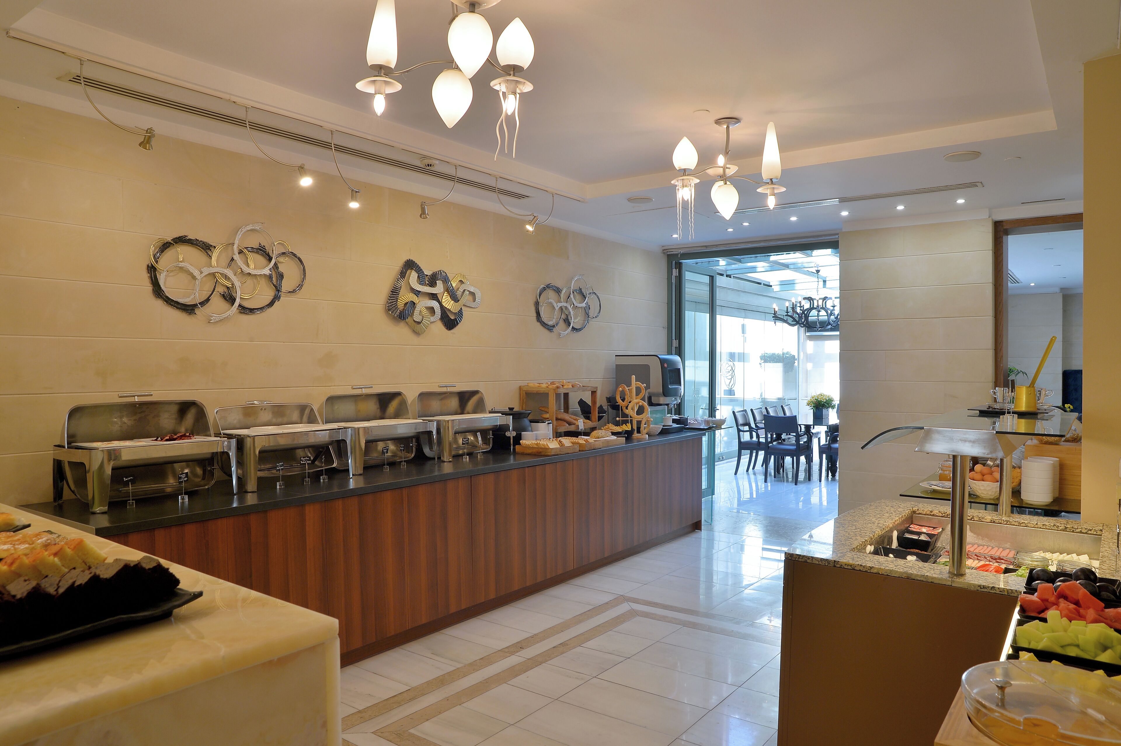 daily buffet breakfast (eur 20 per person)