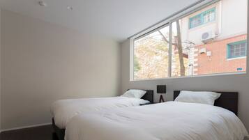 Chalé, 3 quartos (B) | 3 quartos, roupas de cama premium, camas com colchões pillow-top