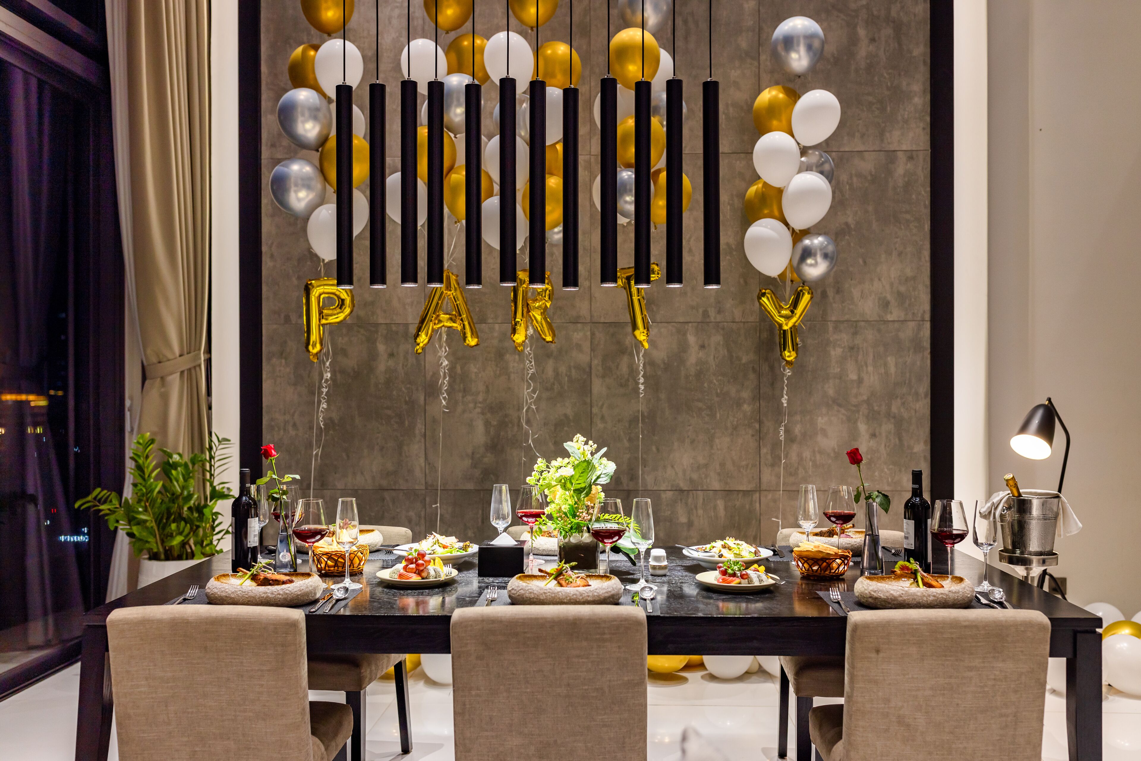 duplex suite | in-room dining