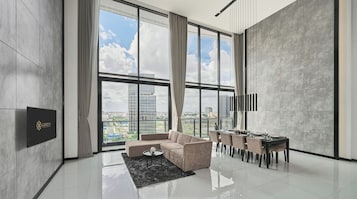 Uitzicht vanaf balkon