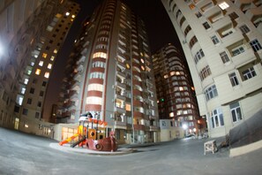 Front of property  – evening/night