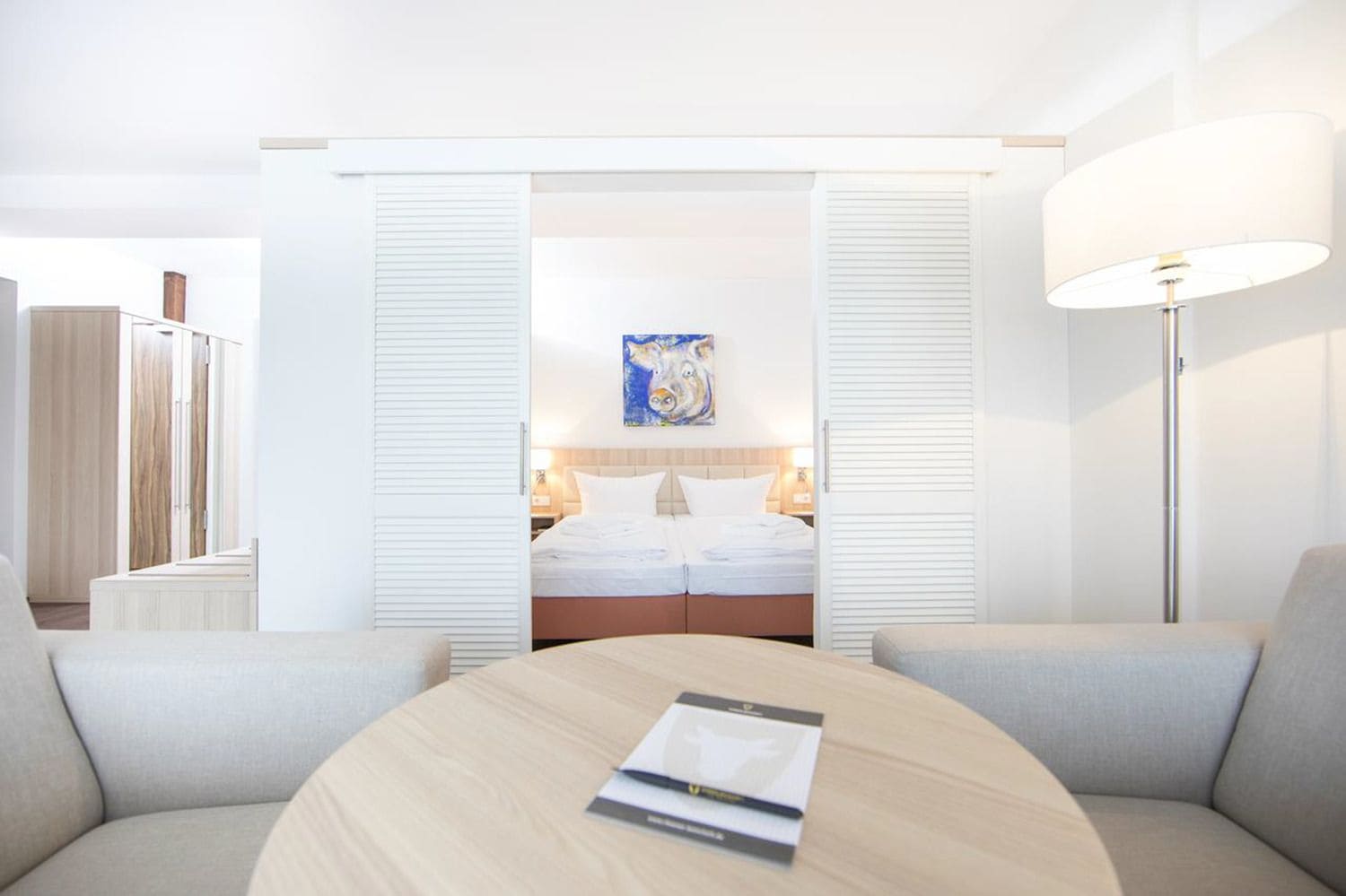 Double Room | Living area | Flat-screen TV