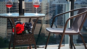 Business tweepersoonskamer | Terras