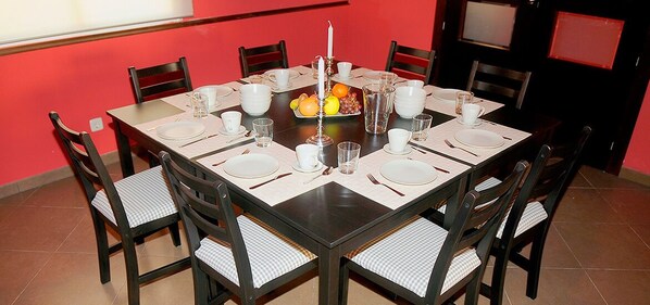 Breakfast area