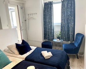 Kamer (5) | 1 slaapkamer, een strijkplank/strijkijzer, gratis wifi, beddengoed