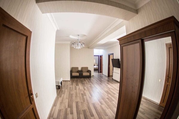 아파트 | 다리미/다리미판, 간이 침대, 무료 WiFi