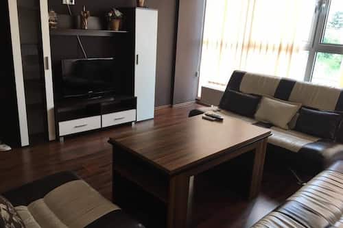 Appartement, 1 chambre | Coin séjour | Télévision