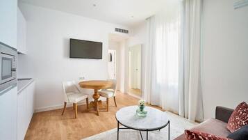 Blick von der Unterkunft