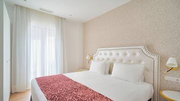 Premium bedding, down duvets, in-room safe, soundproofing