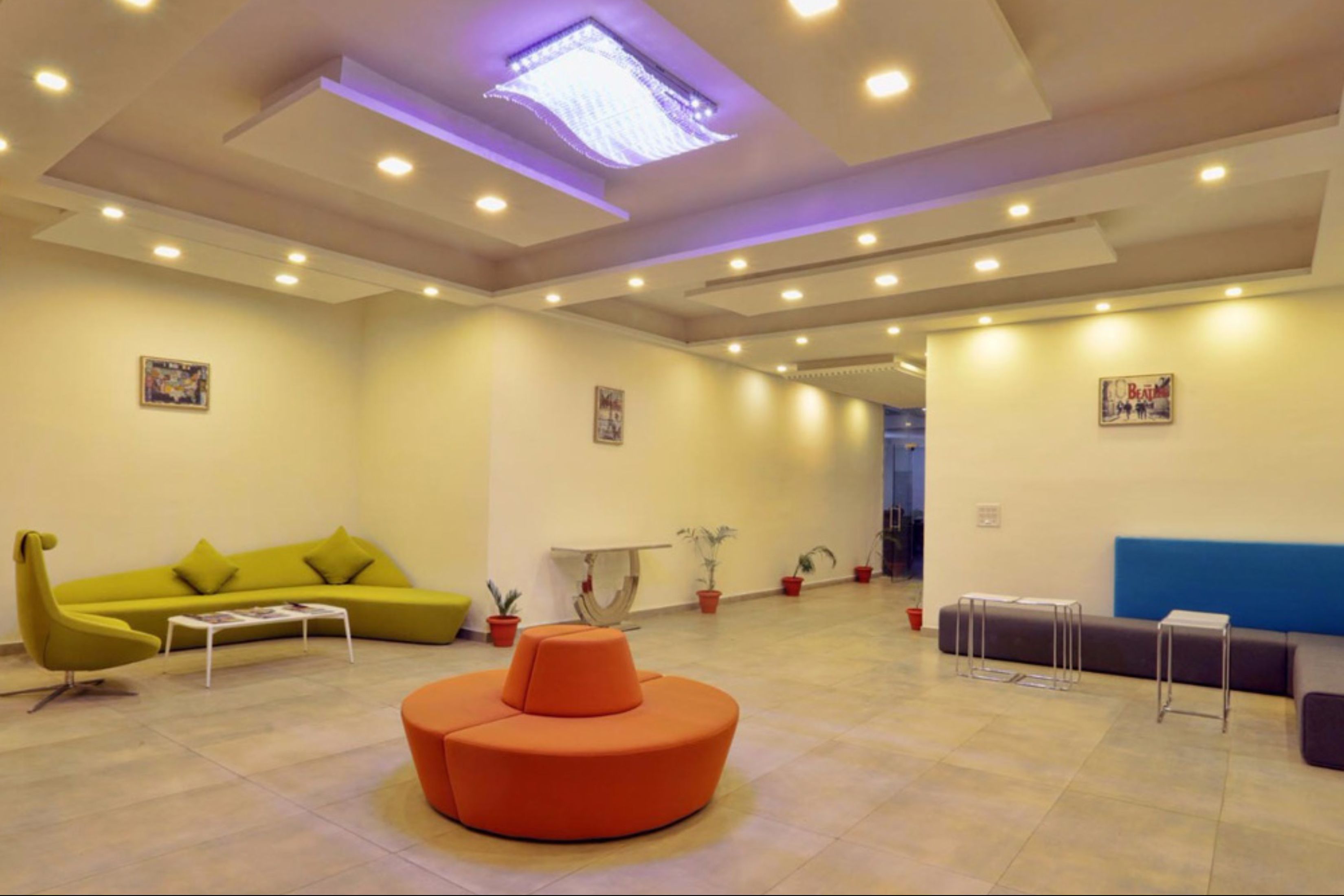 Sitzecke in der Lobby