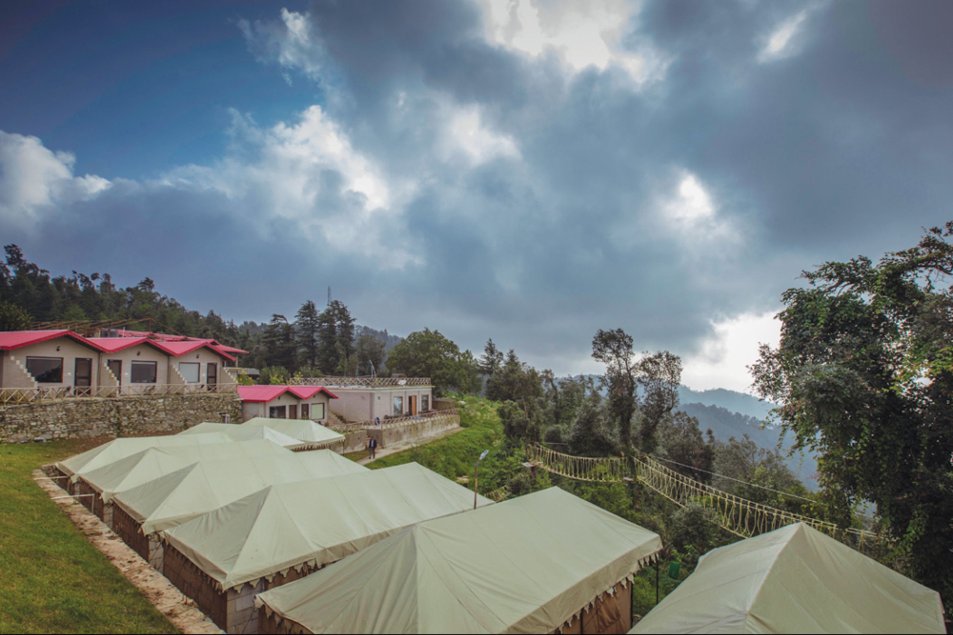 Basic Tent | View from room
