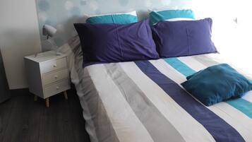 1 chambre, literie de qualité supérieure, décoration personnalisée