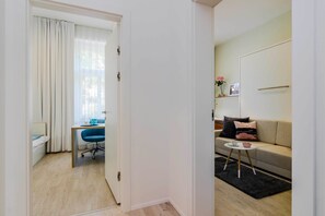 Classic Apartment, Balcony | Living area