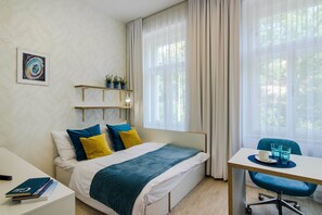 Classic Apartment, Balcony | Select Comfort beds, minibar, individually decorated - Francouzska Modern Apartment (Prague)