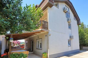 Façade de l’hébergement