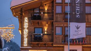 Facciata della struttura