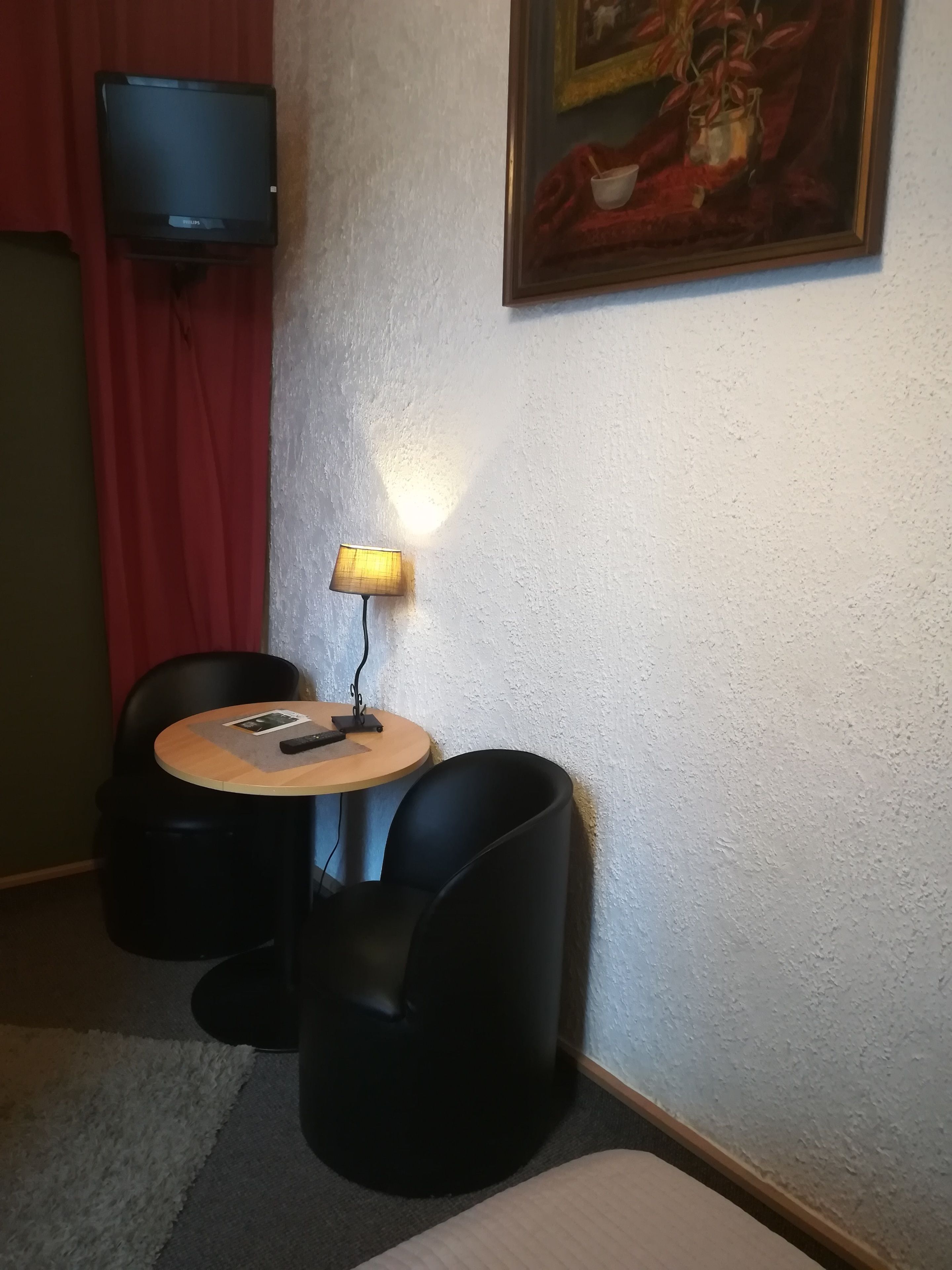 comfort room | blackout curtains, soundproofing, iron/ironing board, free wifi